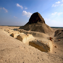 Fayoum Trip to Hawara Pyramid,Lahon Pyramid,Maydoum Pyramids & Dahshure Pyramids